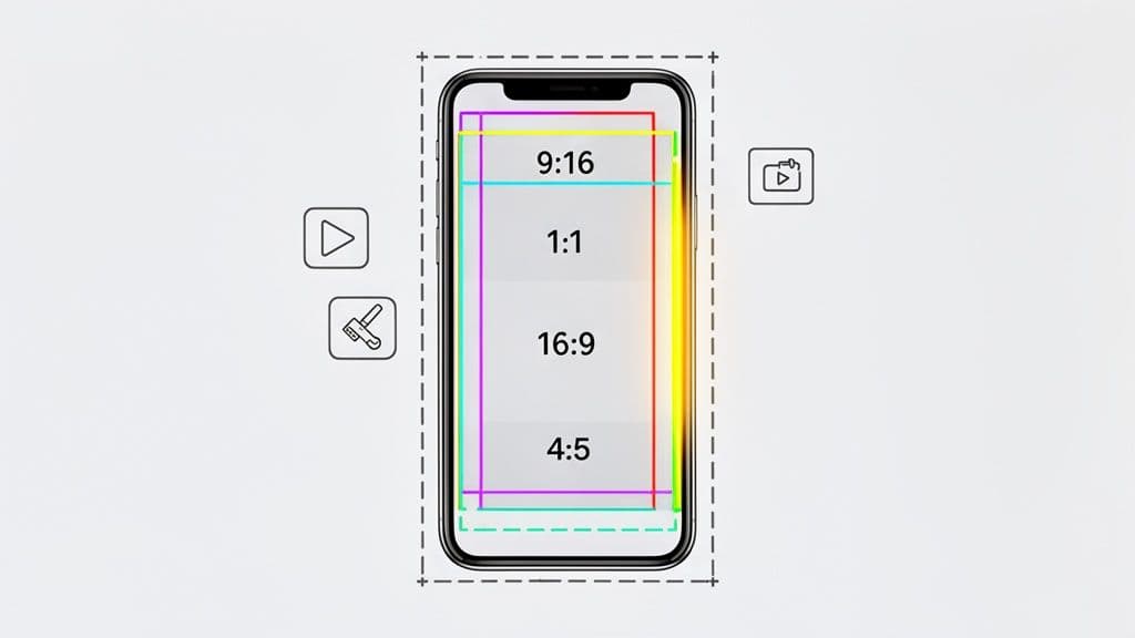 Featured image for: A Creator's Guide to the TikTok Aspect Ratio A Creator's Guide to the TikTok Aspect Ratio