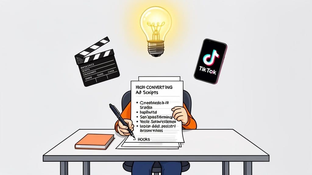 Cover image for: Crafting a High-Converting Script for Advertising Crafting a High-Converting Script for Advertising