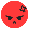 TikTok Angry emoji